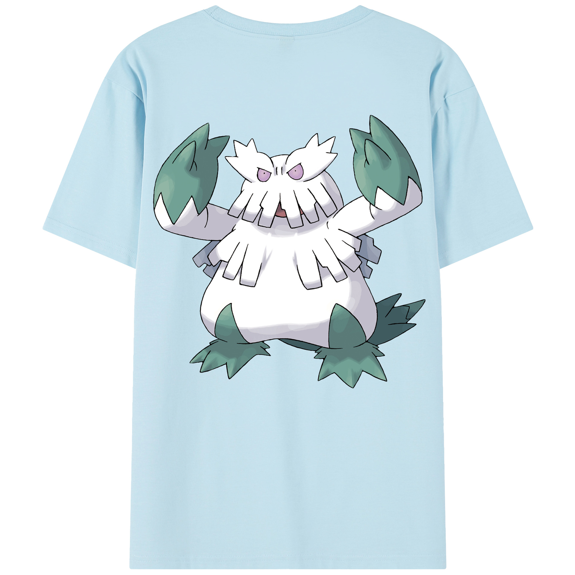 （画像用） ポケットモンスター Pokémon 綿100％半袖Tシャツ（背面プリント）